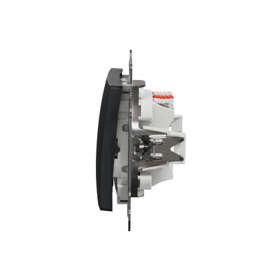 Sedna Design & Elements Łącznik krzyżowy z podświetleniem czarny antracyt SDD114107L SCHNEIDER (SDD114107L)